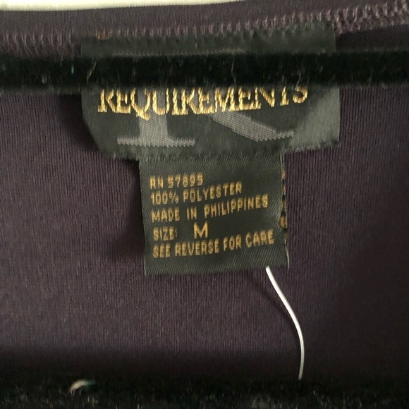 Requirements V-Neck Smooth Knit Button Up Cardigan Tunic size Medium - Picture 3 of 5